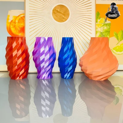 Bộ Chậu Hoa Low Poly Số 2