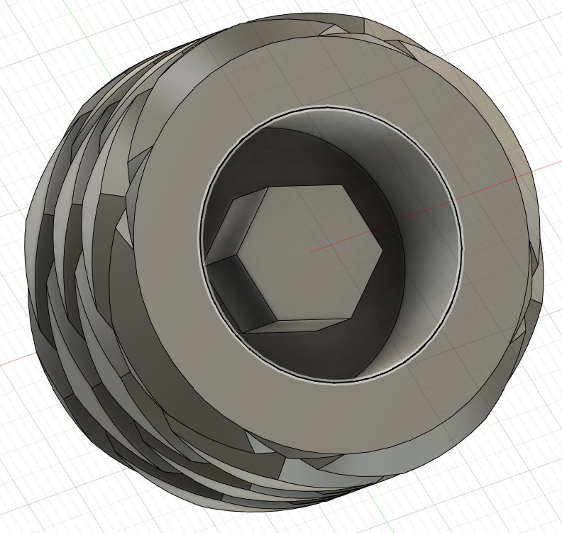 Nút Vặn Lục Giác 1/4 Inch (Lục Giác 3/16 Inch)