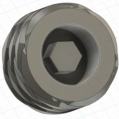 Nút Vặn Lục Giác 1/4 Inch (Lục Giác 3/16 Inch)