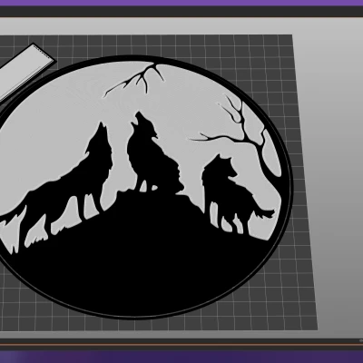 3 Chú Sói Nguyện Cầu Trăng