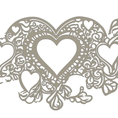 Bộ sưu tập tranh tường Ngày Valentine (6 mẫu)