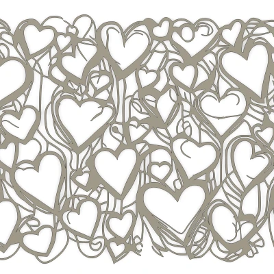 Bộ sưu tập tranh tường Ngày Valentine (6 mẫu)