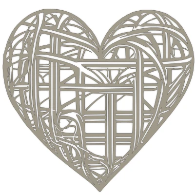 Bộ sưu tập tranh tường Ngày Valentine (6 mẫu)