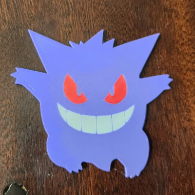 Gengar 3 Màu + MMU + Bản Một Màu