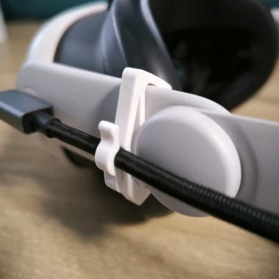 Kẹp Dây USB-C Meta Quest 3 Cho Dây Đeo Đầu KIWI Comfort