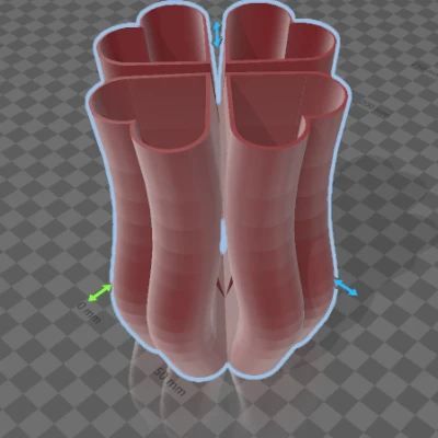 Chậu Hoa Hình Trái Tim