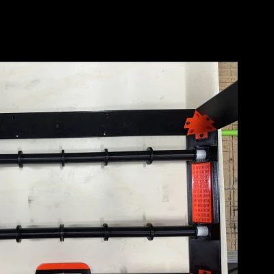 Giá đỡ cuộn dây in kèm vòng bi, đựng được 6 cuộn