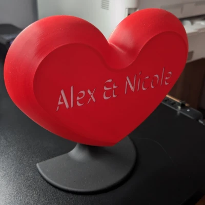 Trái Tim 3D Tùy Chỉnh