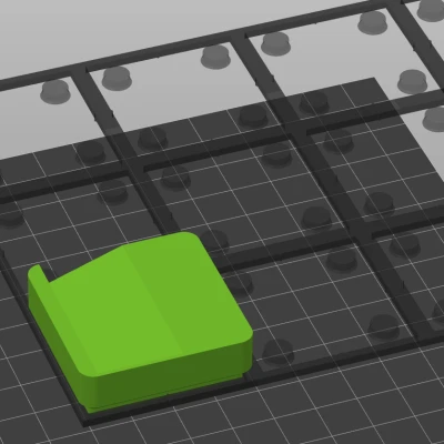 Mẫu Lỗ Nam Châm Gridfinity