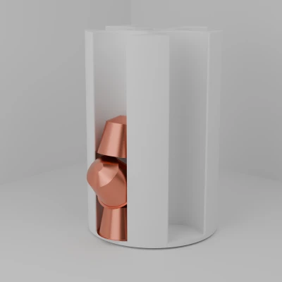 Tháp đựng vỏ Nespresso