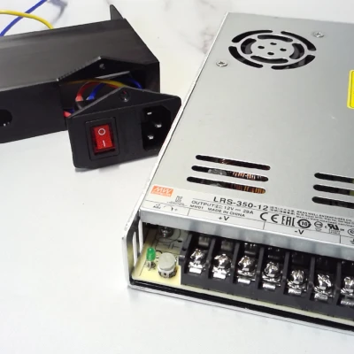 Cover ổ cắm nguồn Meanwell LRS-350