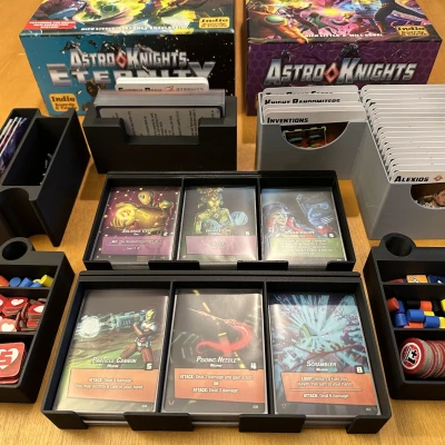 Khay đựng cho Astro Knights + bản mở rộng Eternity, bảng người chơi cao cấp