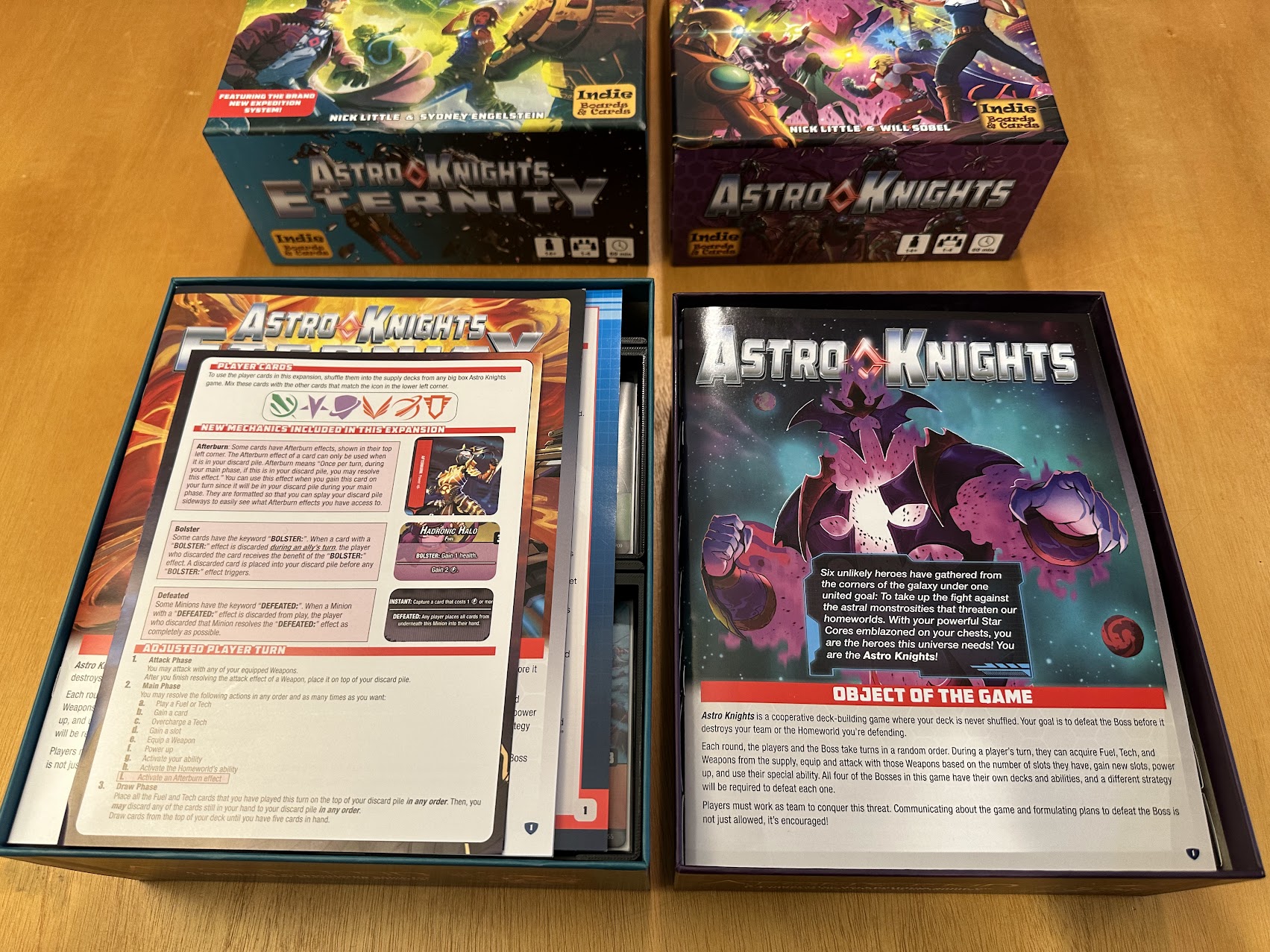 Khay đựng cho Astro Knights + bản mở rộng Eternity, bảng người chơi cao cấp