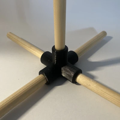 Khớp Nối Ống 5 Chiều 12mm Góc 90 Độ