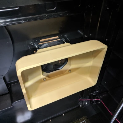 Bộ lọc HEPA + Carbon cho Qidi X-Max 3 (giá đỡ quạt 80x80)