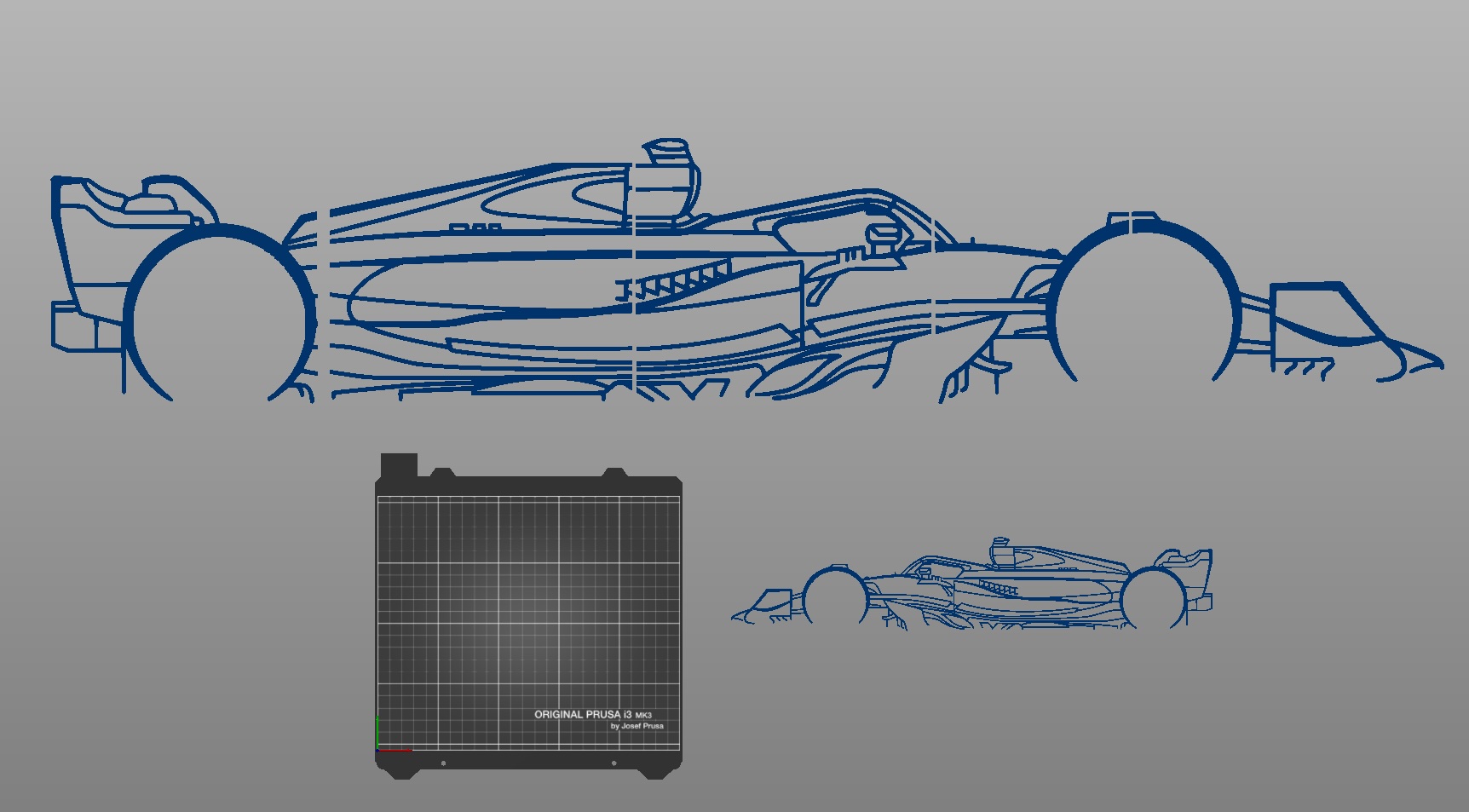 Hình dán tường cỡ lớn từ xe Mercedes F1