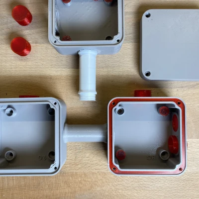 Bộ Nối Hộp Điện Có Gioăng (Bruno Germany)