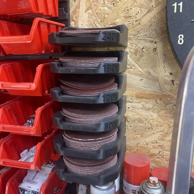 Giá đỡ giấy nhám 125mm