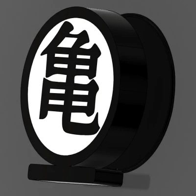 Hộp Đèn LED Kanji Kame Dragon Ball