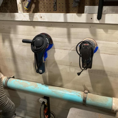 Giá treo tường máy chà nhám quỹ đạo Bosch 5 inch