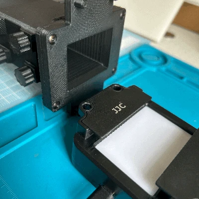 Adapter máy scan phim cho đèn LED JJC