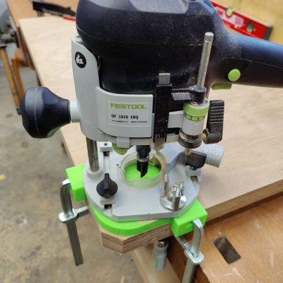 Khuôn Bo Góc Router 40mm + 20mm + Đế Gắn Tường