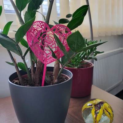 Trái tim với hoa, nhiều kiểu và loại