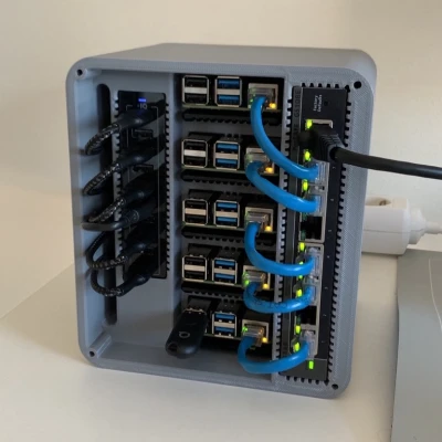 Vỏ cho Cụm Raspberry Pi 4