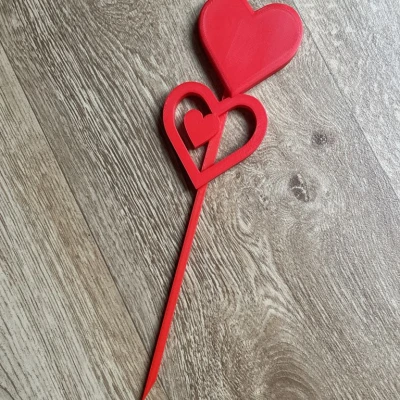 Chậu Hoa Trang Trí Valentine