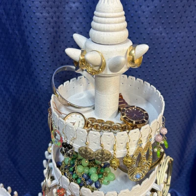 Kệ Trang Sức Xoay (Module Hóa)