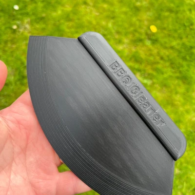 Dụng Cụ Vệ Sinh Vỉ Nướng BBQ, Cây Cạo Vỉ Nướng, Kiểu Dáng Bo Tròn