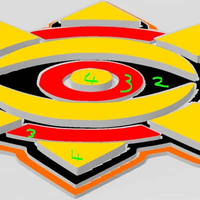 Nắp Hộp MTG Battle Storage Chủ Đề Lost Caverns of Ixalan