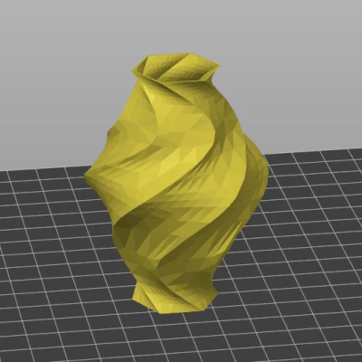 Chậu hoa phong cách low poly 2.0