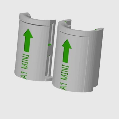 A1 Mini - Bảo Vệ Cáp Heatbed Bản Remix - Khớp Nối Chặt