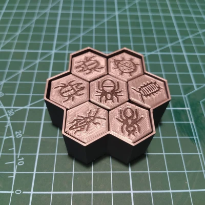 Hộp Đựng Cờ Bàn Cờ Hive Tỉ Lệ 50%