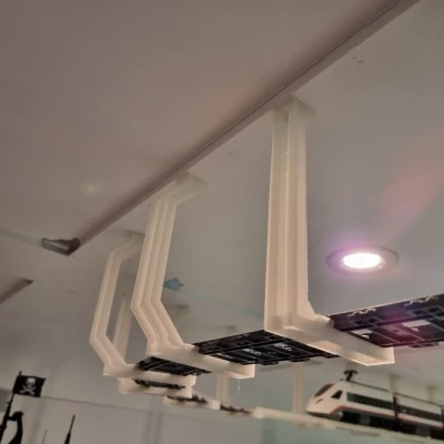 Kẹp Trần Gắn Đường Ray Tàu Lego