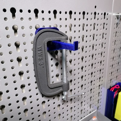 Móc treo tường lỗ Mars Svratka - pegboard