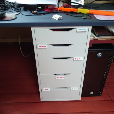 Nhãn dán cho ngăn kéo IKEA Alex