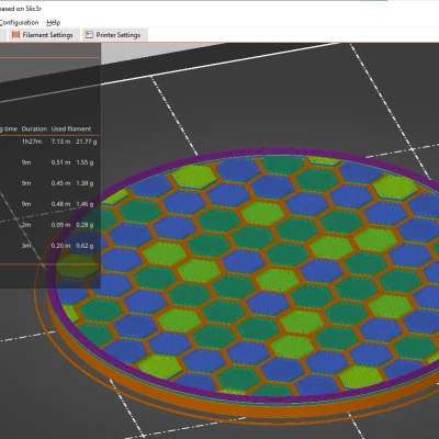 Ly Đổi Màu Thủ Công