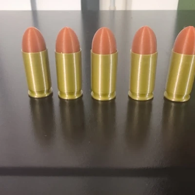 Nam Châm Đạn 45ACP Cho Tủ Lạnh, Bảng Trắng