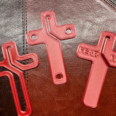 Dấu trang hình Thánh Giá - Có 4 mẫu