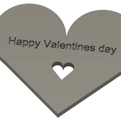 Móc Khóa Hình Trái Tim Ngày Valentine