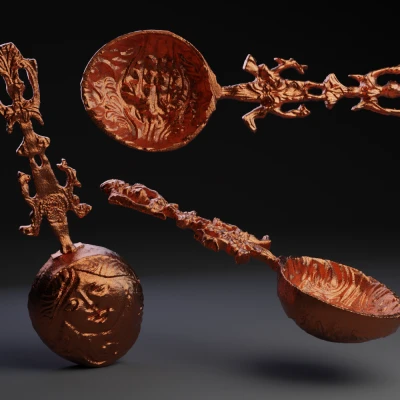 Muỗng Jabba "Chuba Moola" - Star Wars