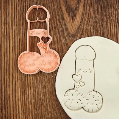 Khuôn Cắt Bánh Valentine - Chú Heo Cupid Tinh Nghịch
