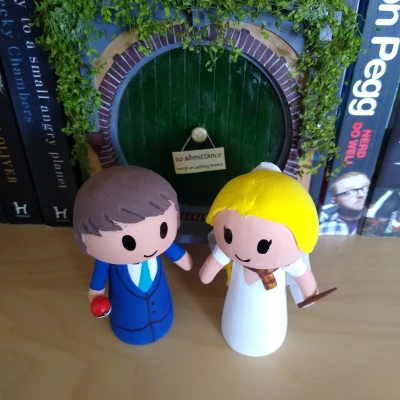 Mô hình Cửa Hobbit Trang Trí Bánh Cưới