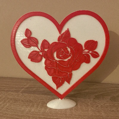 Móc khóa trái tim tình yêu