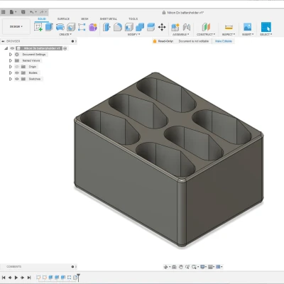 Giá Đỡ Pin Nikon D3, D4, D5, D6 & Z9 (Có Thể Tùy Chỉnh)