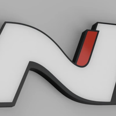 Móc Khóa Logo Hyundai N