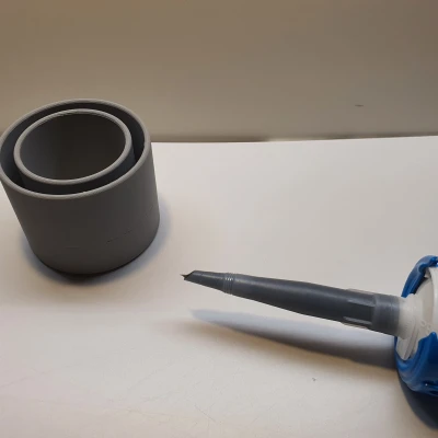 Bộ chuyển đổi ống 50mm sang ống mềm 60mm