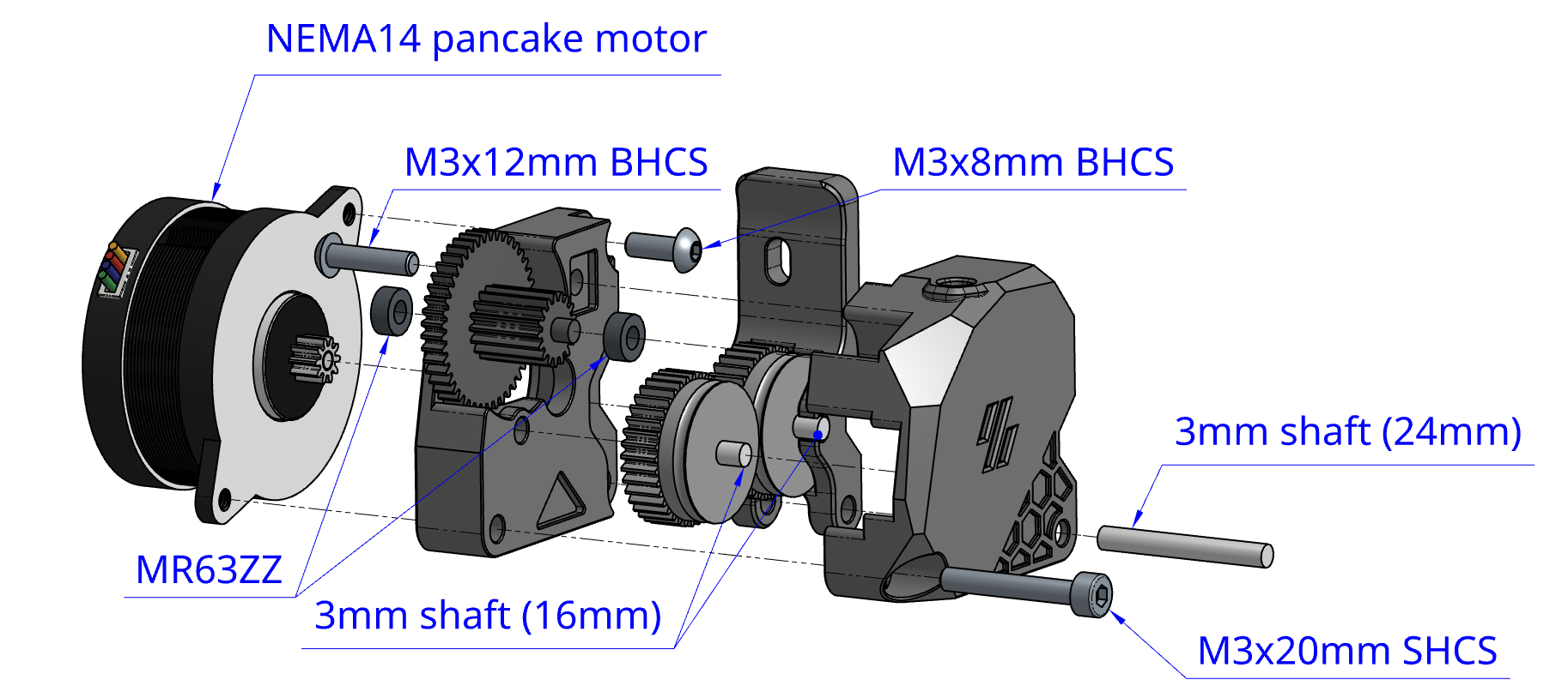 Đầu Đùn Chim Ruồi (Hummingbird Extruder) - Nhỏ Gọn, Lực Xoắn Cao